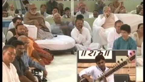 Sitar for a Ram Katha gathering
